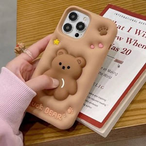 قاب عروسکی سیلیکونیlucky bear 2