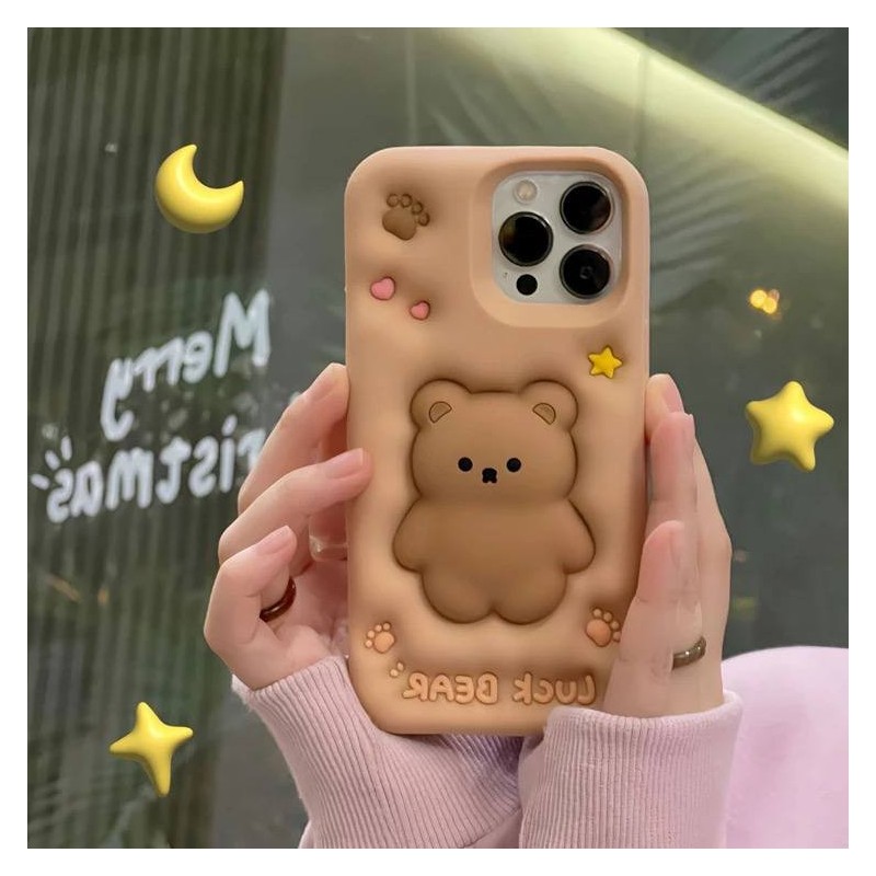 قاب عروسکی سیلیکونیlucky bear